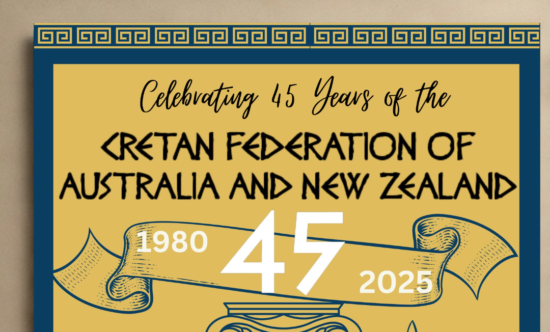 Celebrating 45 years of the Cretan Federation of Australia & New Zealand